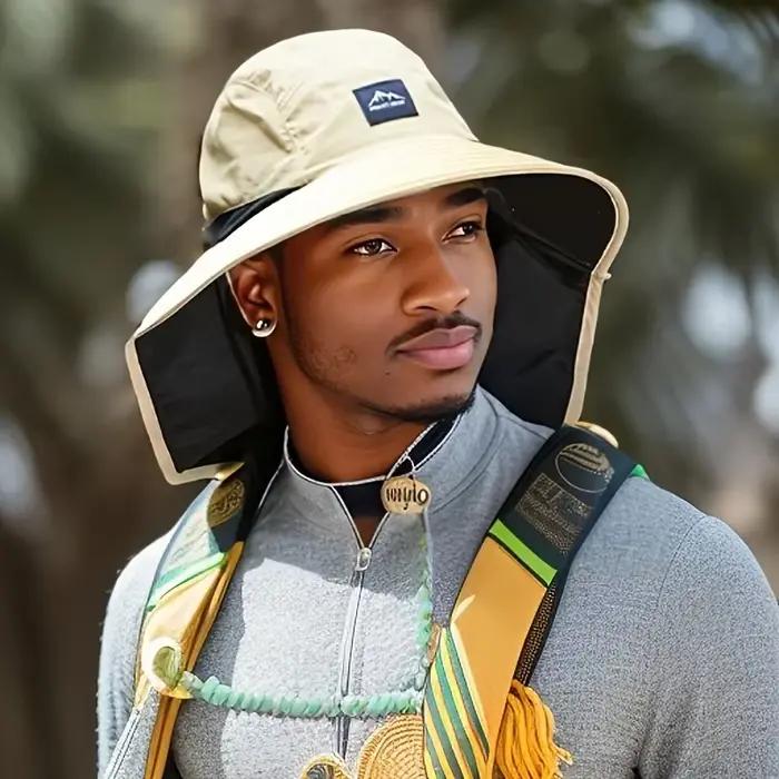 Chapeau de pêcheur de protection solaire en plein air pour hommes et femmes