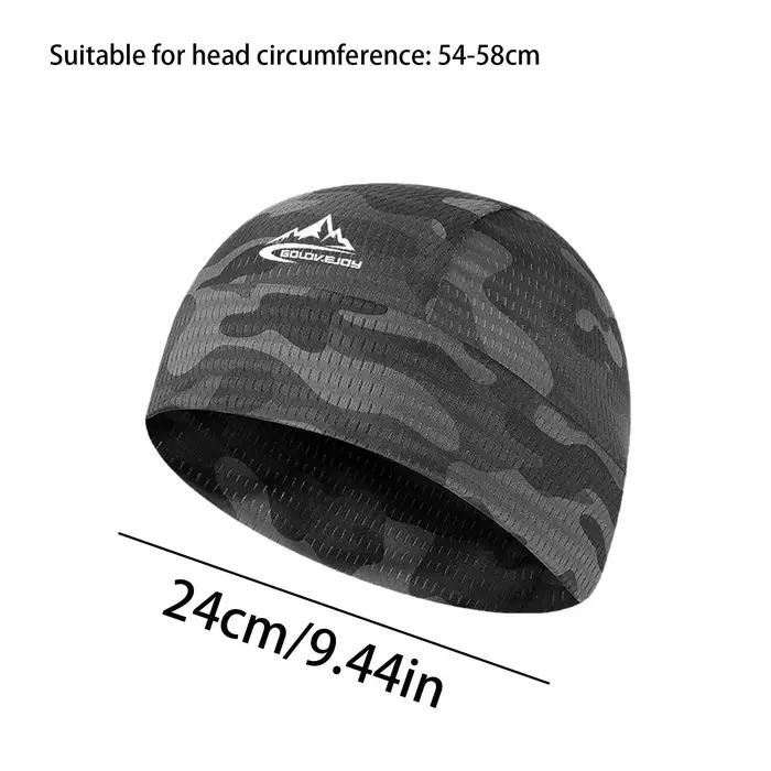 Casquettes intérieures de casque de cyclisme en maille respirante