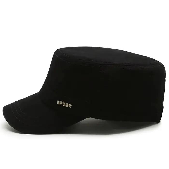Chapeau militaire plat pour hommes