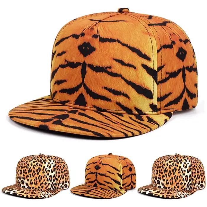 2025 mode et créatif nouveau chapeau à bords plats avec motif imprimé Street Pop skateboard Hip Hop