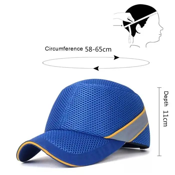 Casquette de travail respirante