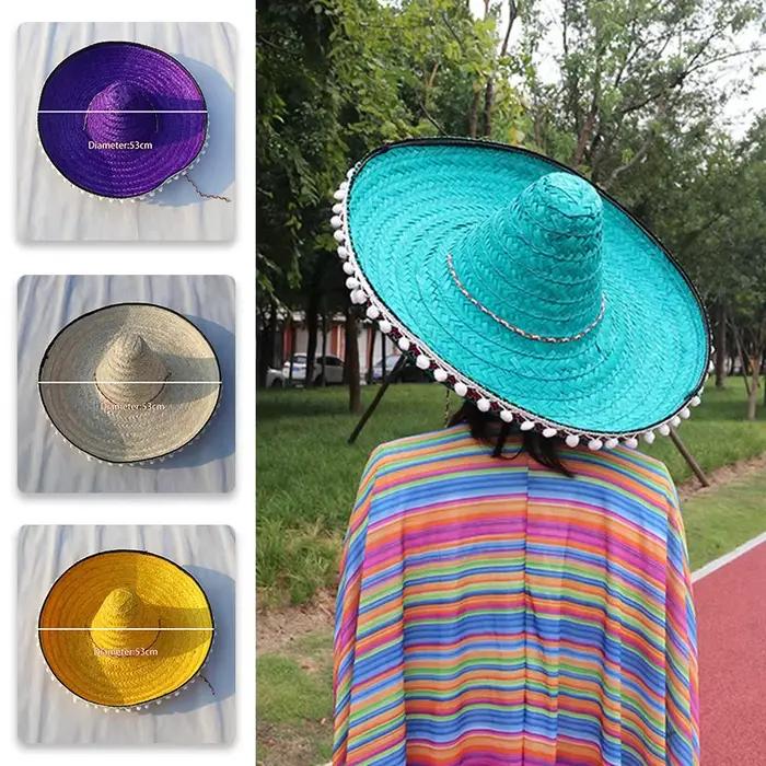 Chapeau de fête mexicain coloré