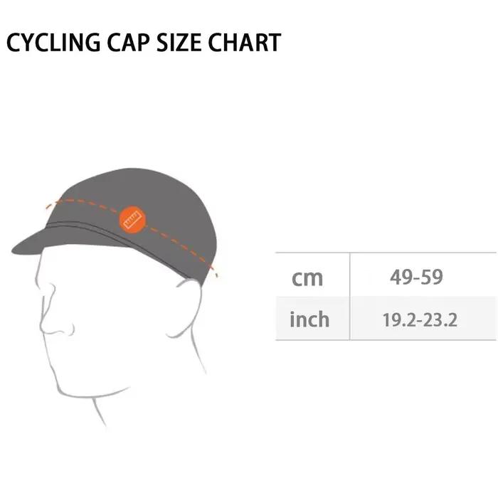 Casquette de cyclisme unisexe