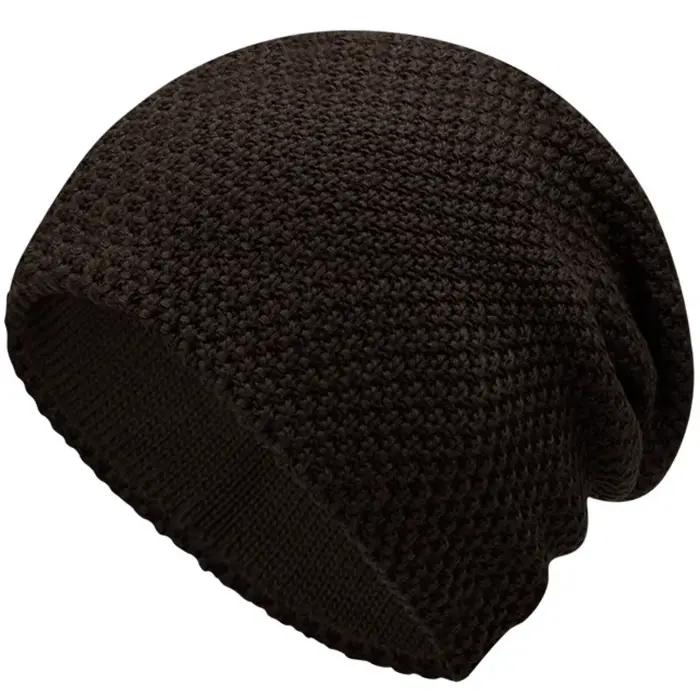 Homme grande taille Beanie papa hiver tricoté chapeaux dame mode Skullies casquette mâle ski Bomber