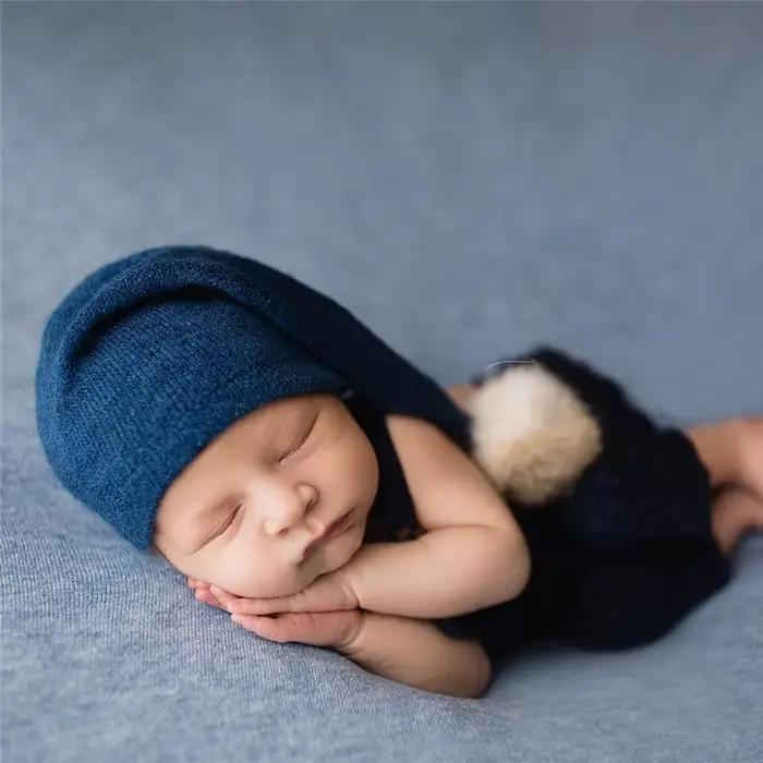 Chapeau en coton pour nouveau-né élégant et confortable pour photos studio et sorties familiales occasions spéciales