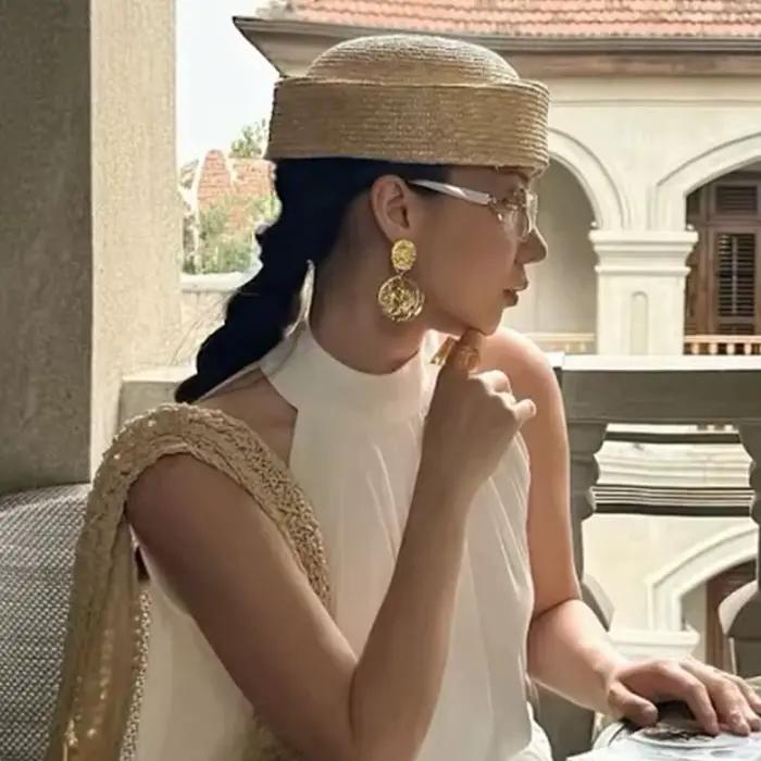 Nouveau Chapeau de Soleil d'Été pour Femme