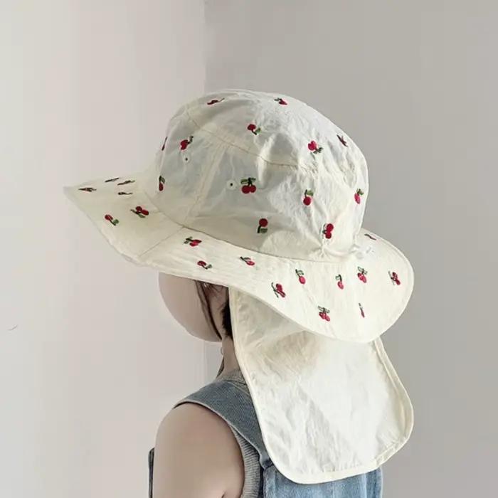 Casquette Panama Kawaii pour enfants