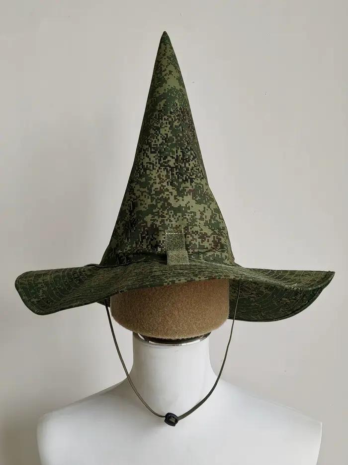 Chapeau de sorcier camouflage
