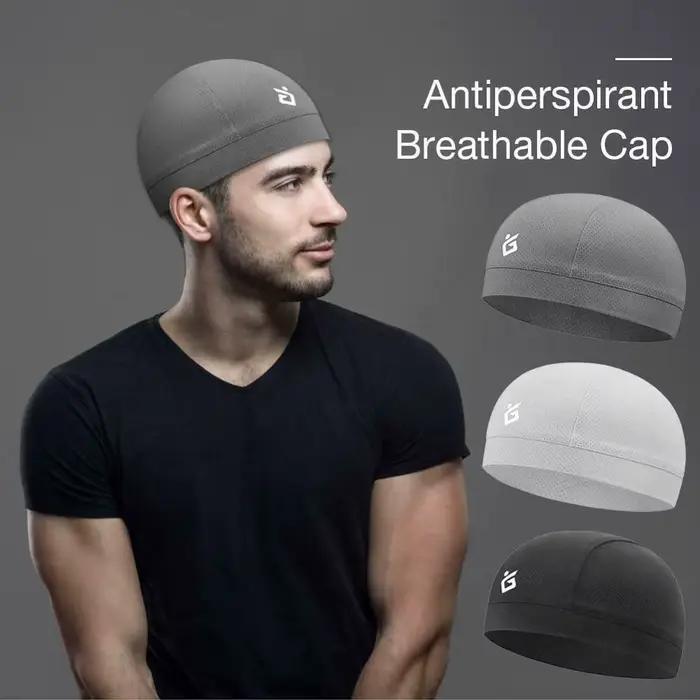 Casquettes intérieures de casque de cyclisme en maille respirante