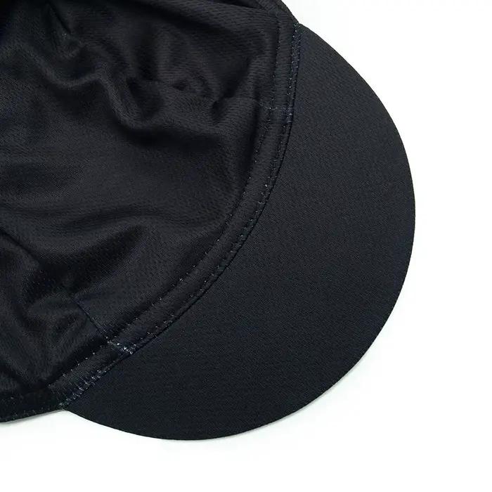 Casquette de cyclisme noire
