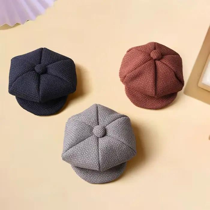 Chapeau rétro style newsboy S/L