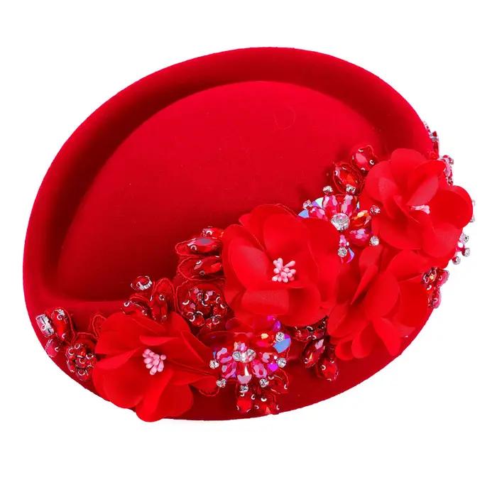 Chapeau bibi vintage style église pour femme – Élégant pour le thé