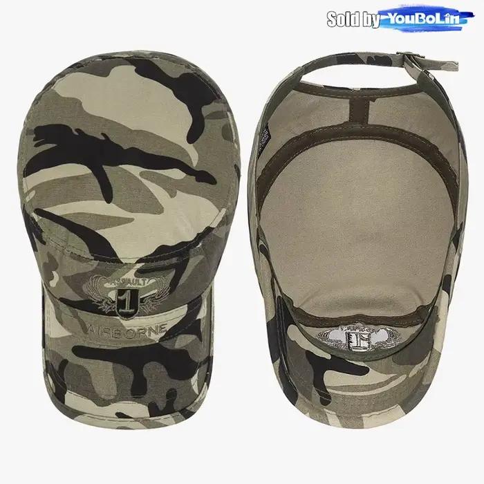 AIRBORNE Airborne Commando Cadet Casquette plate Chapeau de soleil Casquettes de camionneur Chapeaux de papa