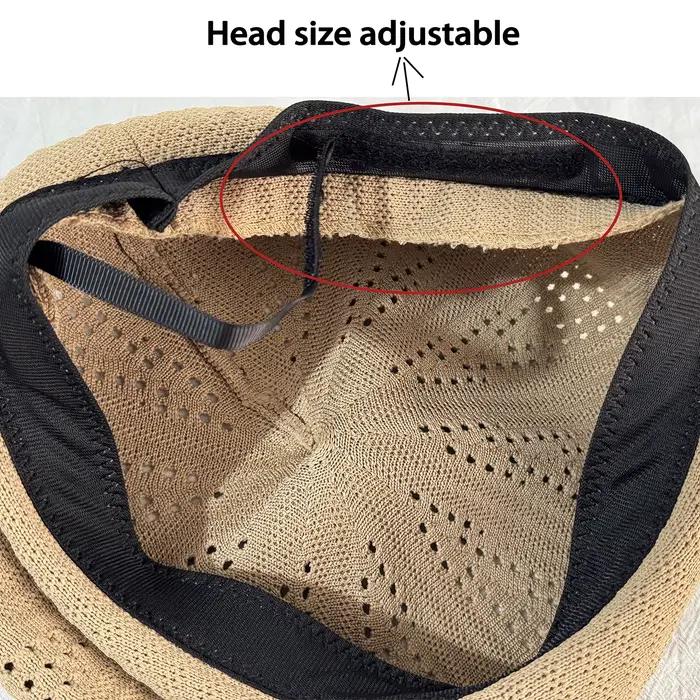 Béret élégant de style japonais ajouré