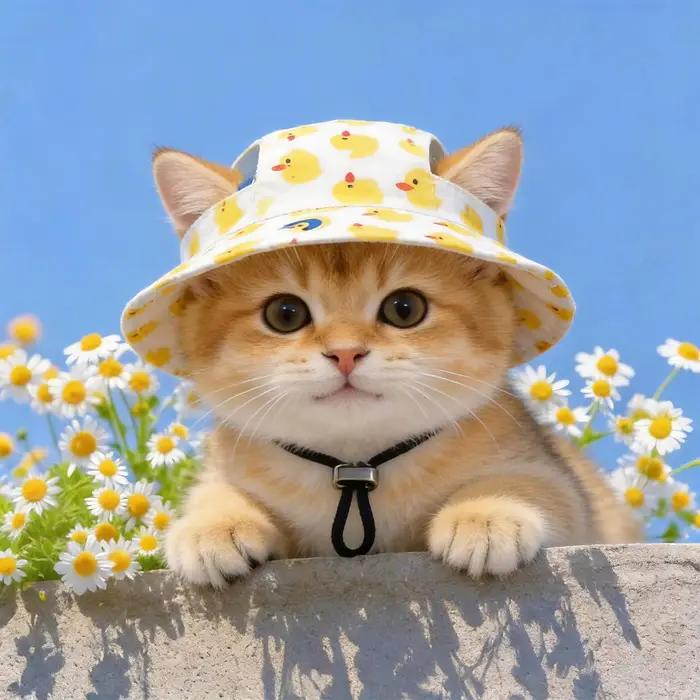 Chapeau de soleil pour chien