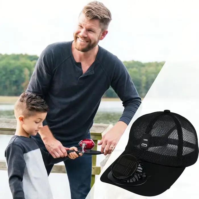 Casquette solaire avec ventilateur