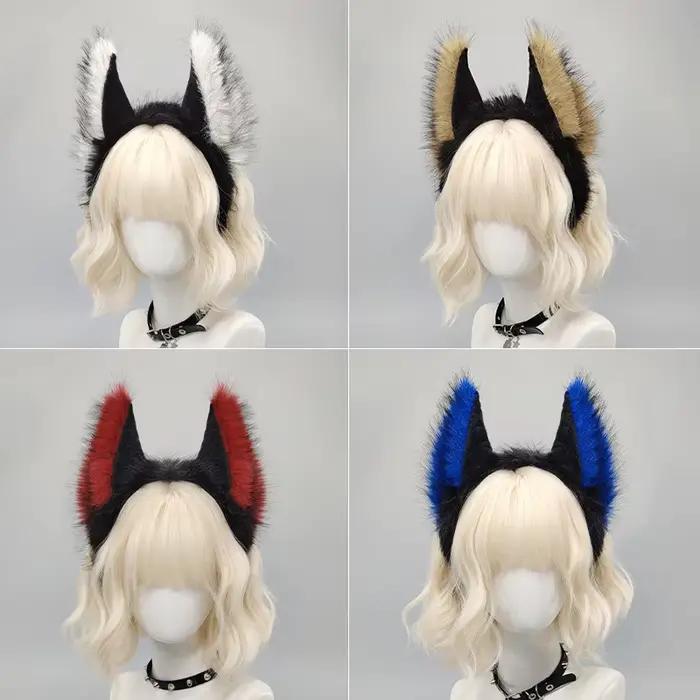 Serre-tête de cosplay loup-garou punk