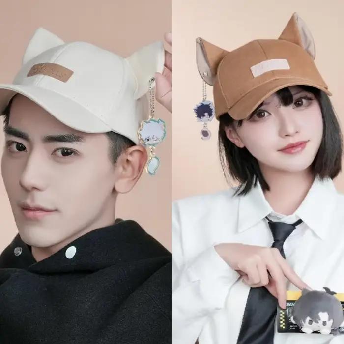 Casquette de baseball Yingdu Pian série Agent du temps pour fans de l'anime accessoire cosplay occasions spéciales