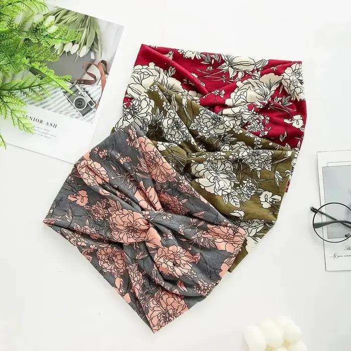 Bandeaux larges torsadés pour femmes