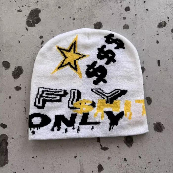 Bonnet Jacquard unisexe avec imprimé étoiles