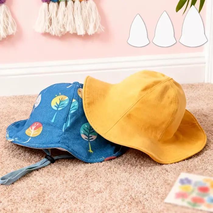 YOMDID 3 pièces modèle de couture de chapeau de pétale bricolage