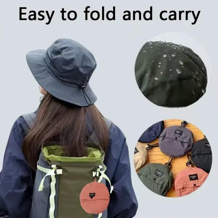 Chapeau de pêcheur pliable