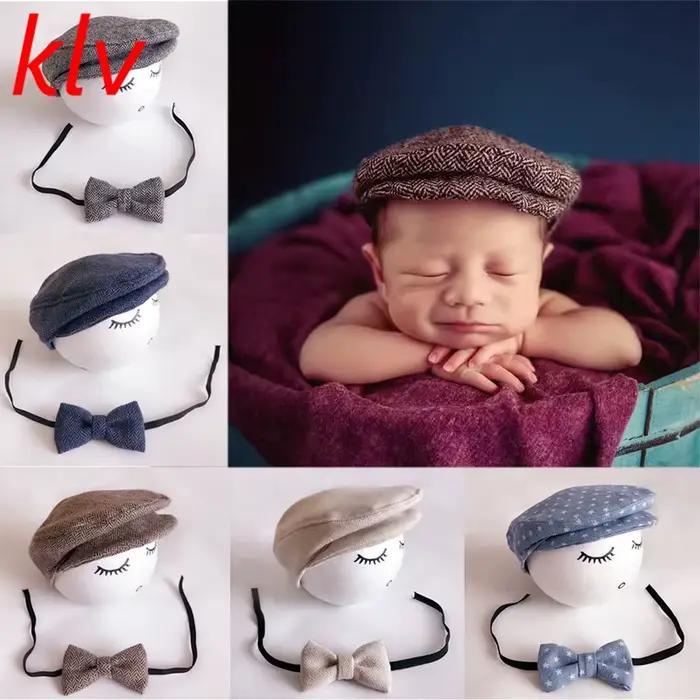 Chapeau en crochet fait à la main pour bébé