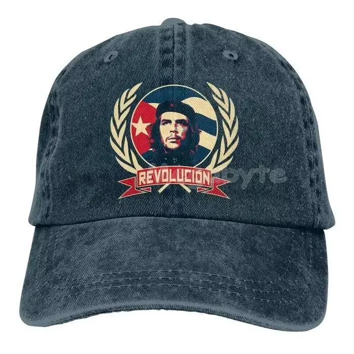 Casquette sauvage Che Guevara Cuba révolution du communisme Casquette extérieure marine coton unisexe chapeau réglable Casquette de baseball pour homme femme activités extérieures style vintage occasions spéciales
