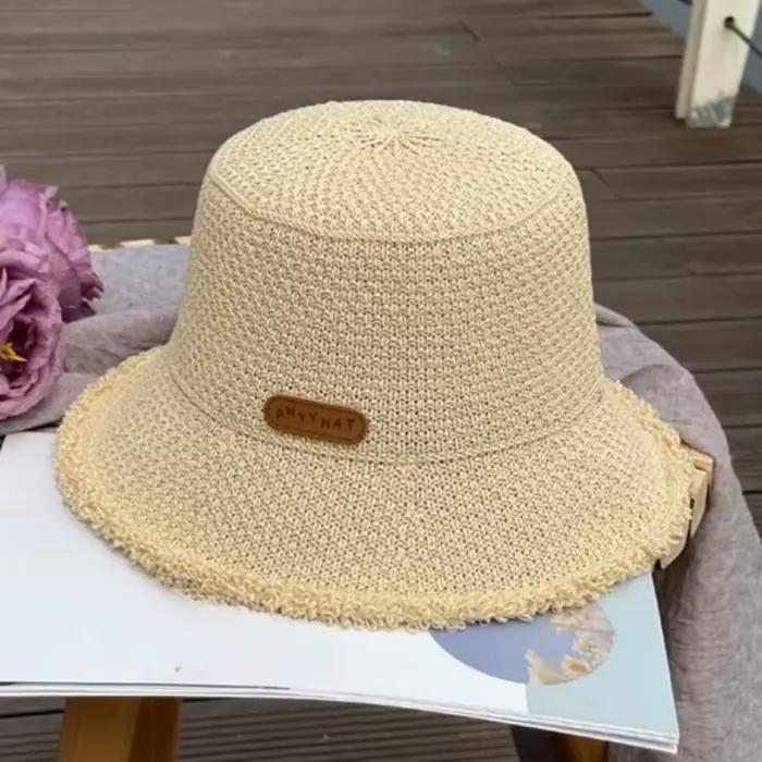 Chapeau de pêcheur à franges pour femmes