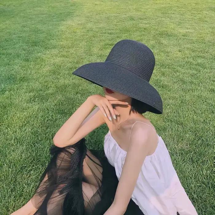 Chapeaux de soleil à large bord pour femmes