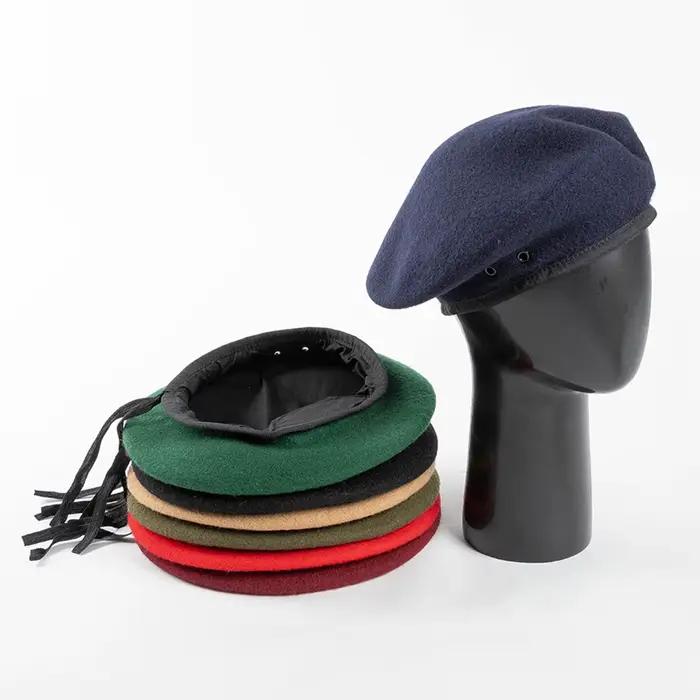 Béret en laine respirant unisexe pour hommes et femmes