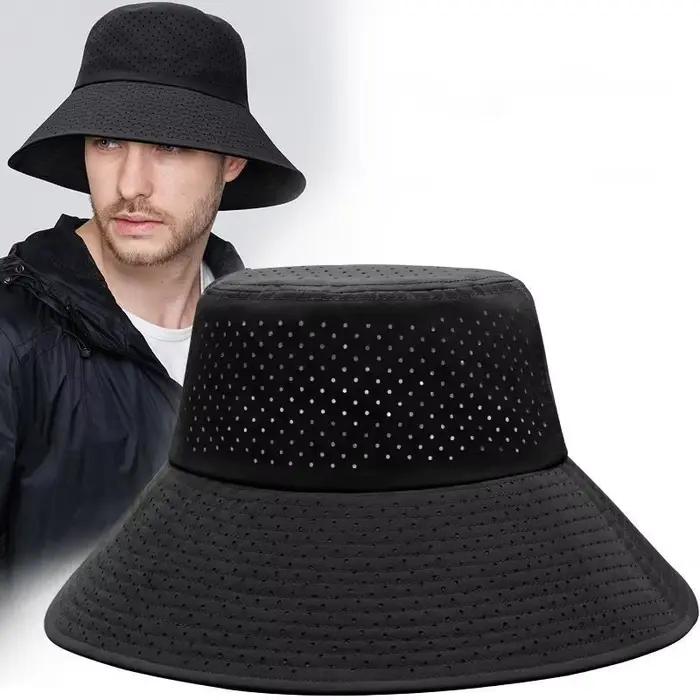 Chapeau de soleil surdimensionné à grande tête pour hommes et femmes