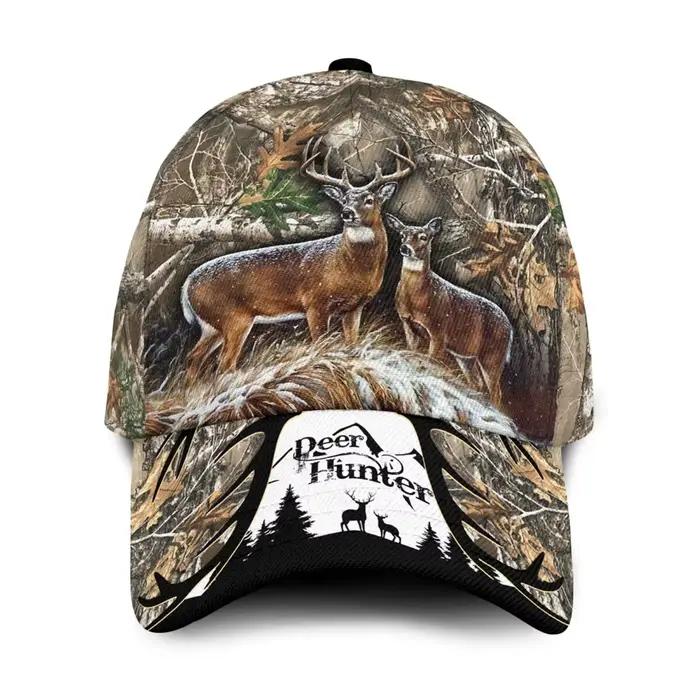 Casquette de baseball camouflage cerf pour la chasse en plein air