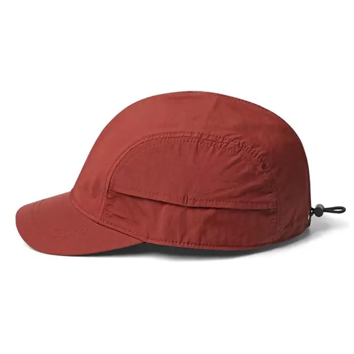 Casquette de baseball à bords courts de couleur unie