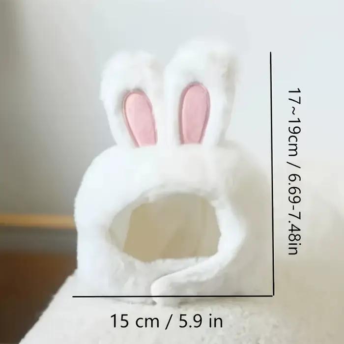 Chapeau de chat oreilles de lapin