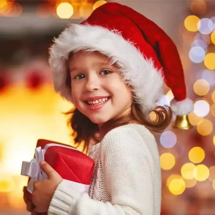 Chapeau de noël pour enfants