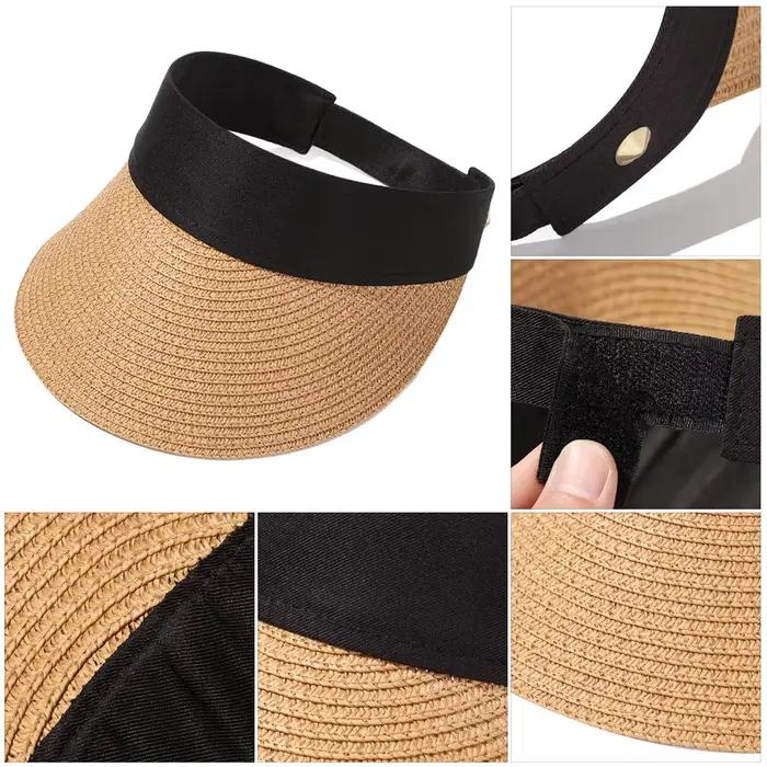 Chapeau de plage pliable pour femmes