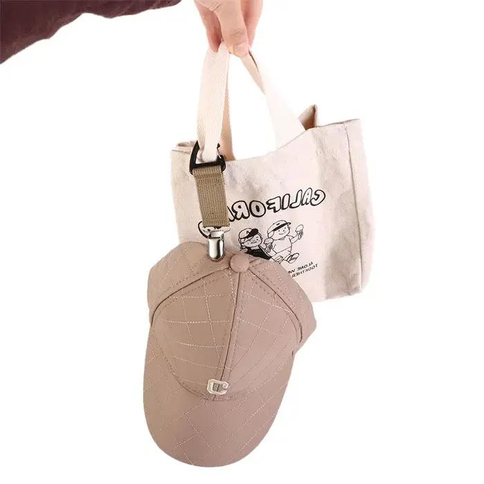 Clip de chapeau de voyage élastique pour maintenir chapeaux de paille et autres accessoires en randonnée et voyage多彩的标题确实很吸引人，包含了多种颜色和使用场景，但请确保在实际应用中根据需要调整文案和格式。