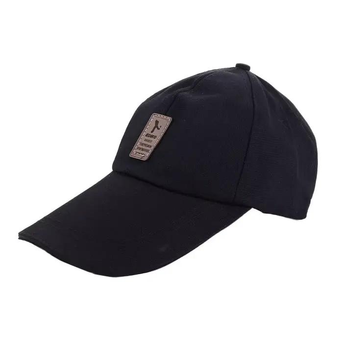 Casquettes Snapback style coréen en cuir PU avec logo