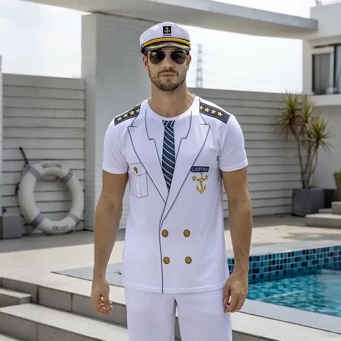 Chapeau de capitaine de Yacht pour hommes