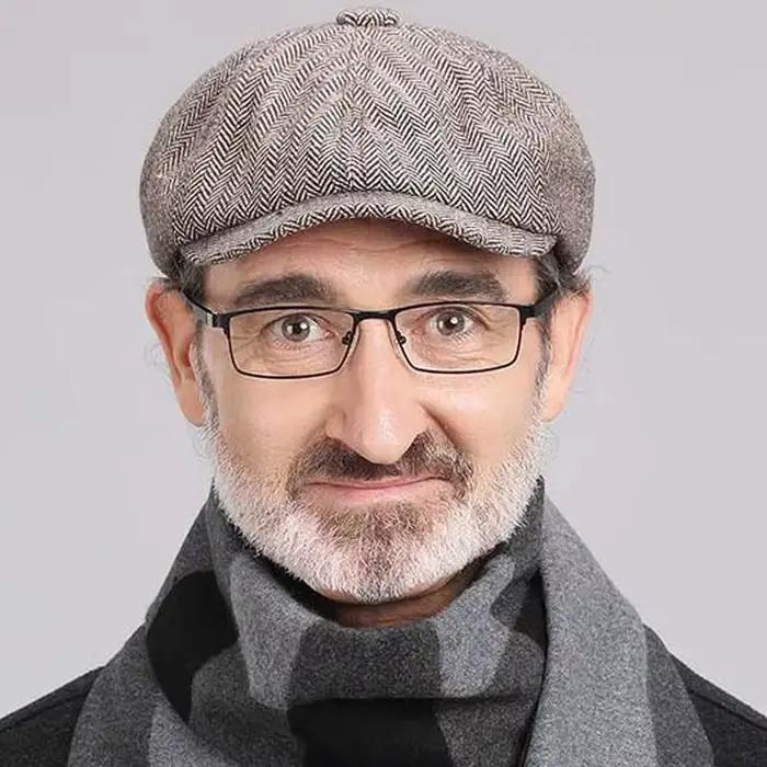 Chapeaux d'hiver tendance pour hommes : Bérets de peintre britanniques