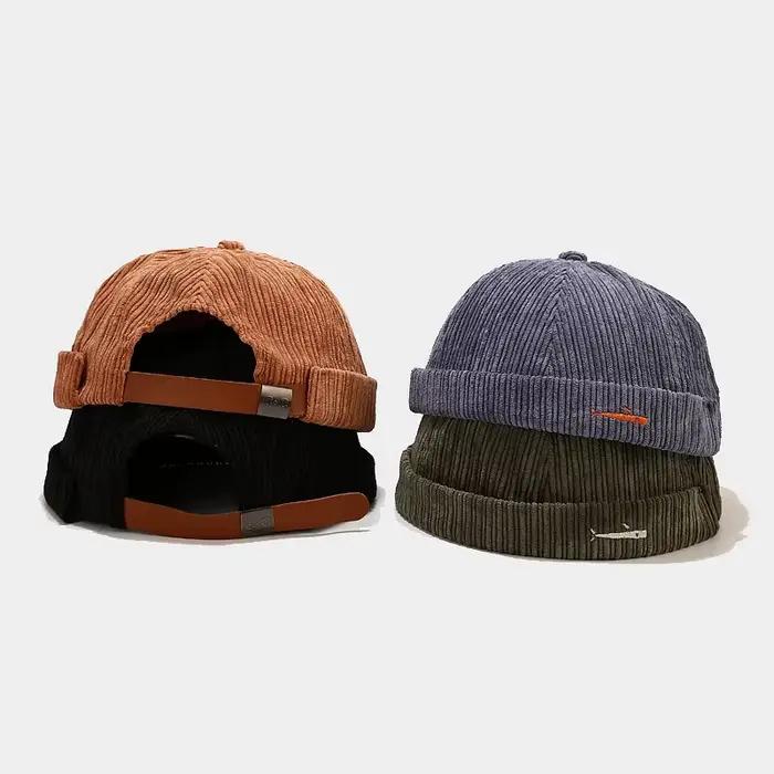 Casquette Docker rétro sans bords
