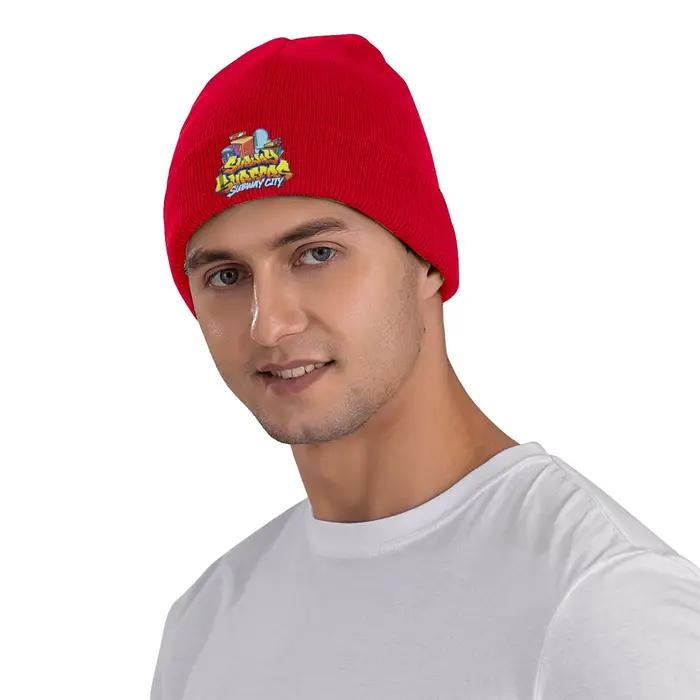 Subway Surfers – bonnet en tricot avec nom de la ville