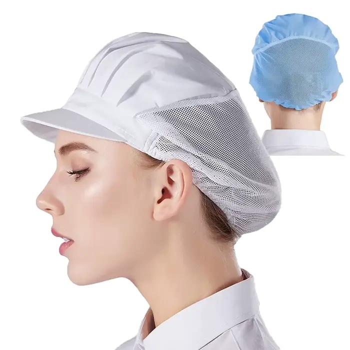Chapeaux de travail en maille respirante pour femmes et hommes