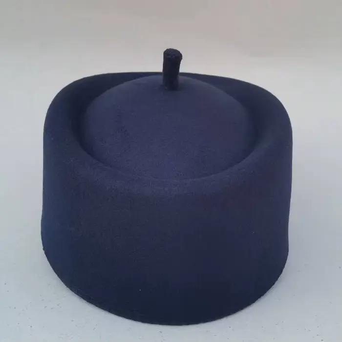 Chapeaux ethniques africains unisexe en polyester et coton avec motifs floraux pour hommes, casquettes blanches et vertes, bérets pour la danse de rue et les occasions spéciales