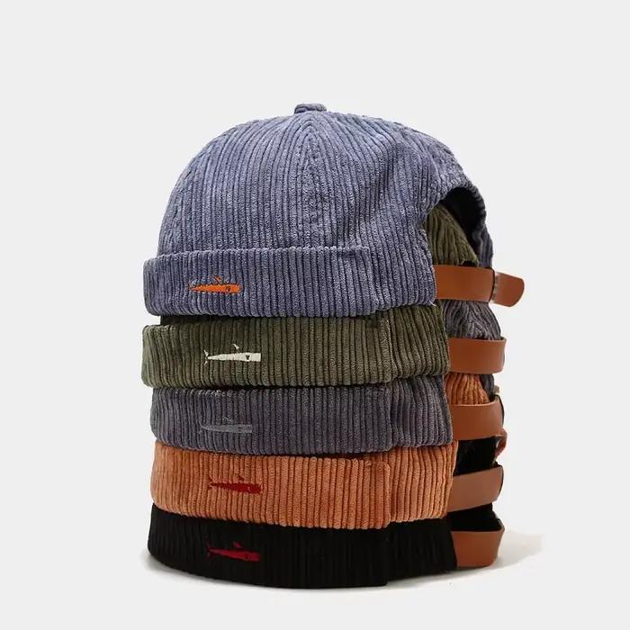 Casquette Docker rétro sans bords