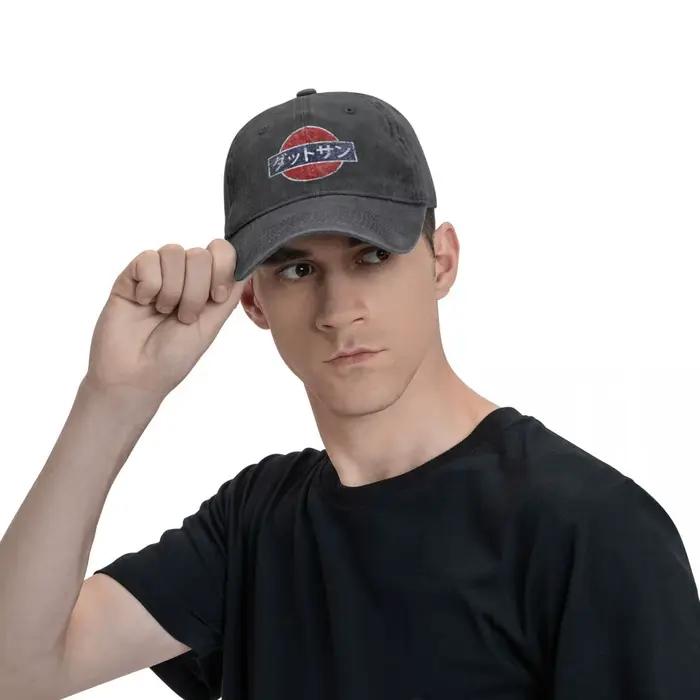 Casquette d'été pare-soleil Datsun Vintage voiture japonaise classique Hip Hop casquettes Meme Cowboy chapeau chapeaux à pointe