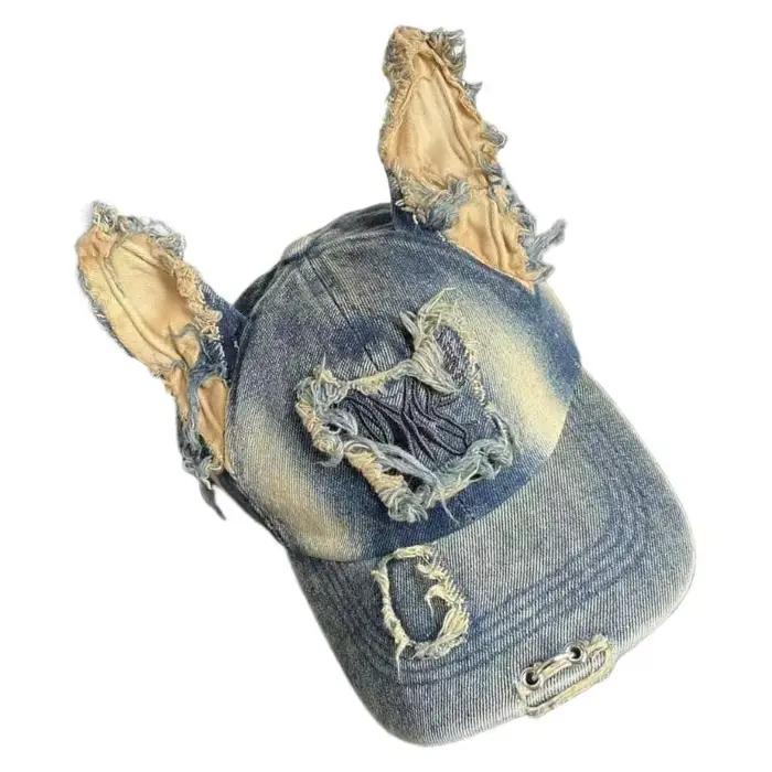 Chapeau Baseball avec oreilles chien 39BD