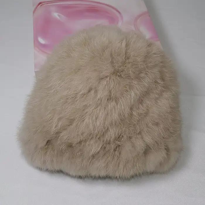 Chapeau en Fourrure de Lapin group pour Femme