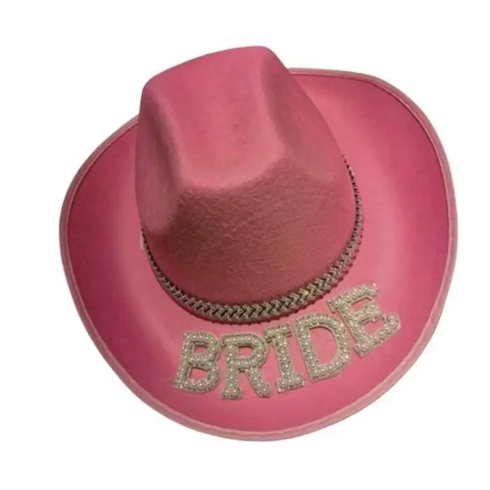 Chapeau Cowgirl pour fête mariage